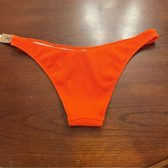 Women’s new VS PINK Orange high rise bikini bottoms size Large L - Picture 5 of 5